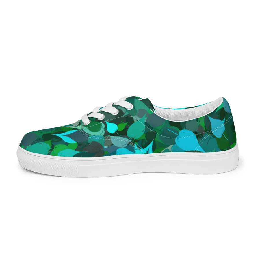 Green Leaves Chromatic Canopy Lace-Up Sneakers product image (3)