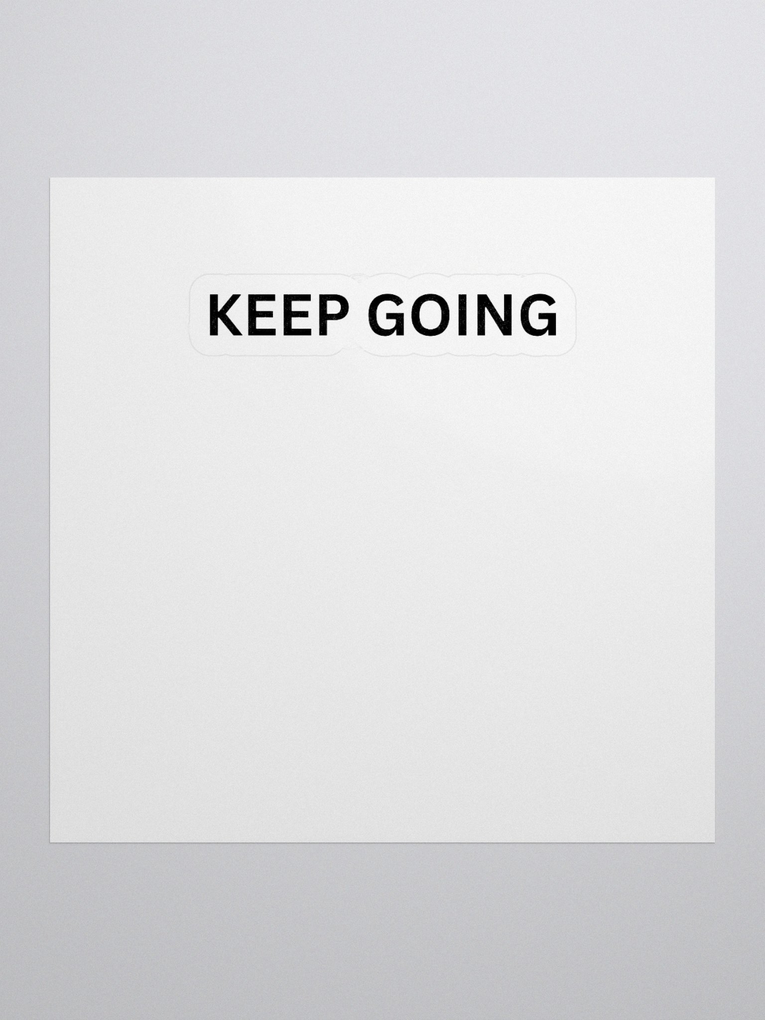Keep Going Sticker product image (1)