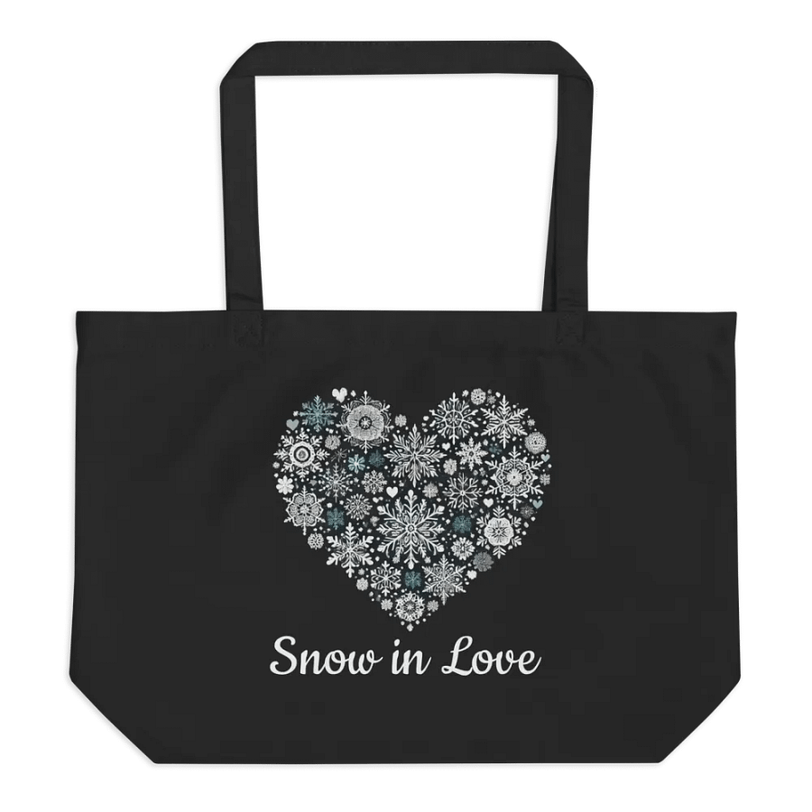 Snow in Love Tote Bag - Valentine's Day 2025 product image (1)