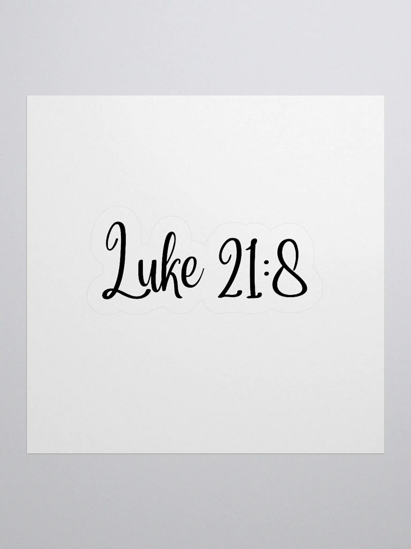 Luke 21:8