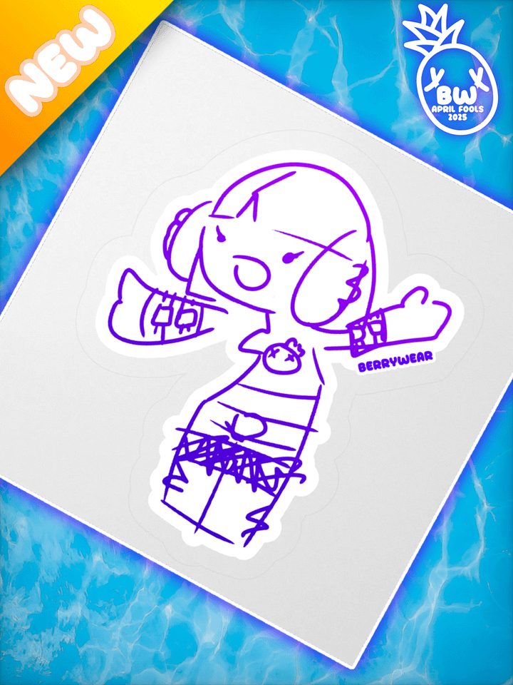 Silly Vicky - Die Cut Sticker product image (1)