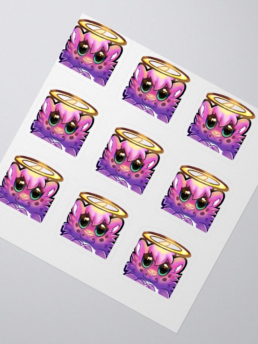 Snow Leopar Angel Sticker set product image (2)