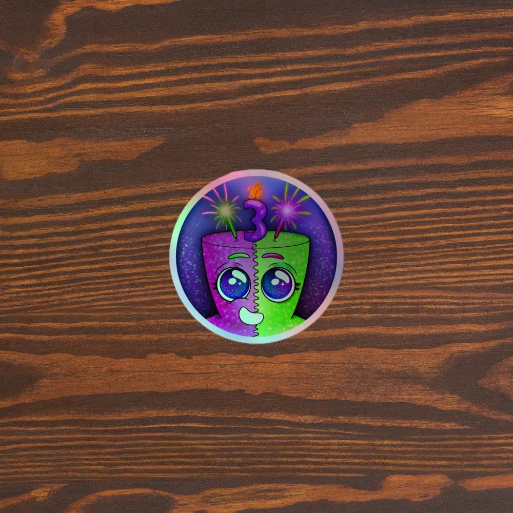 Stickericchi 3 Anniversario TMHproject product image (3)