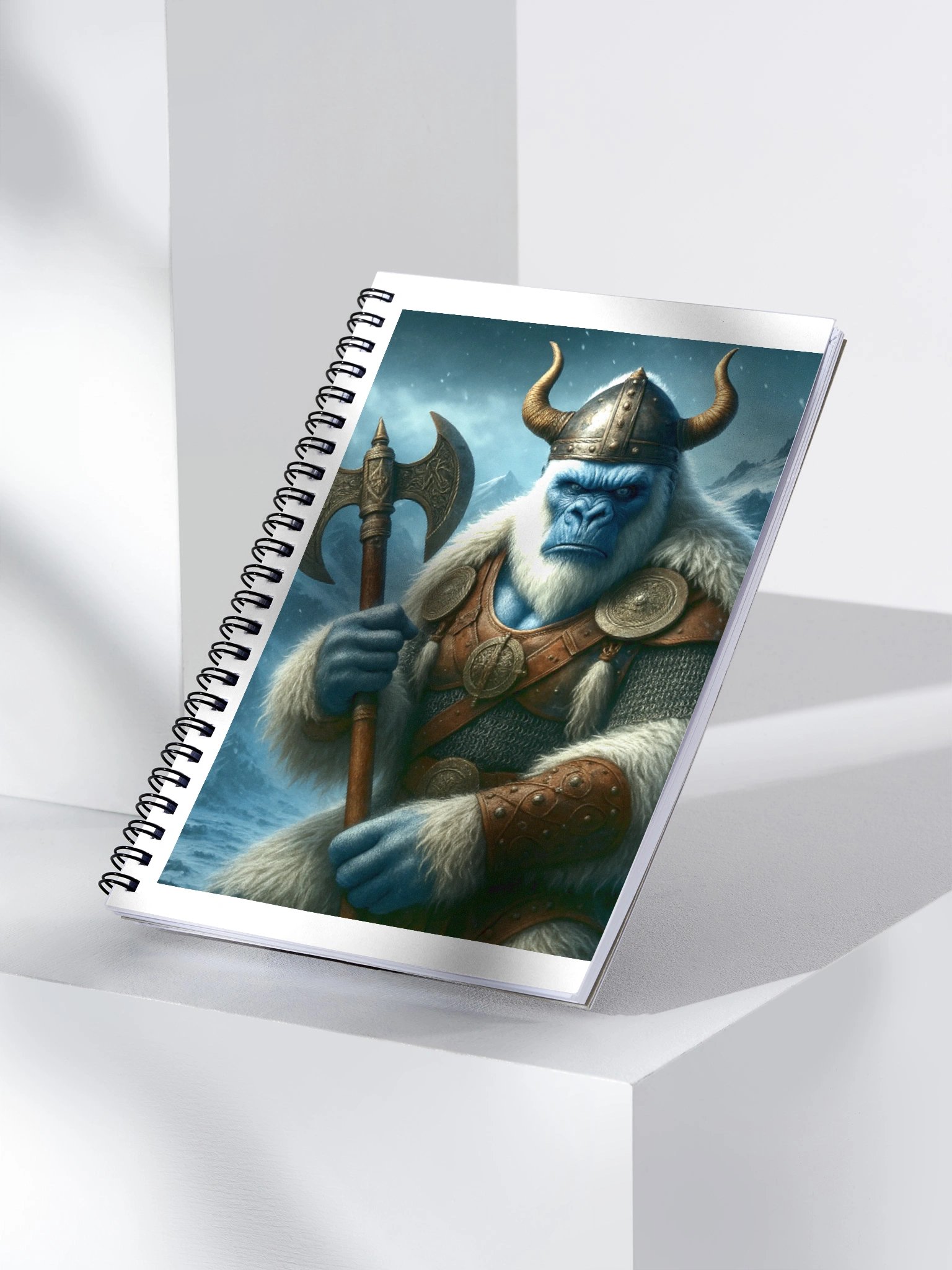Mystic Gorilla Viking Notebook product image (3)
