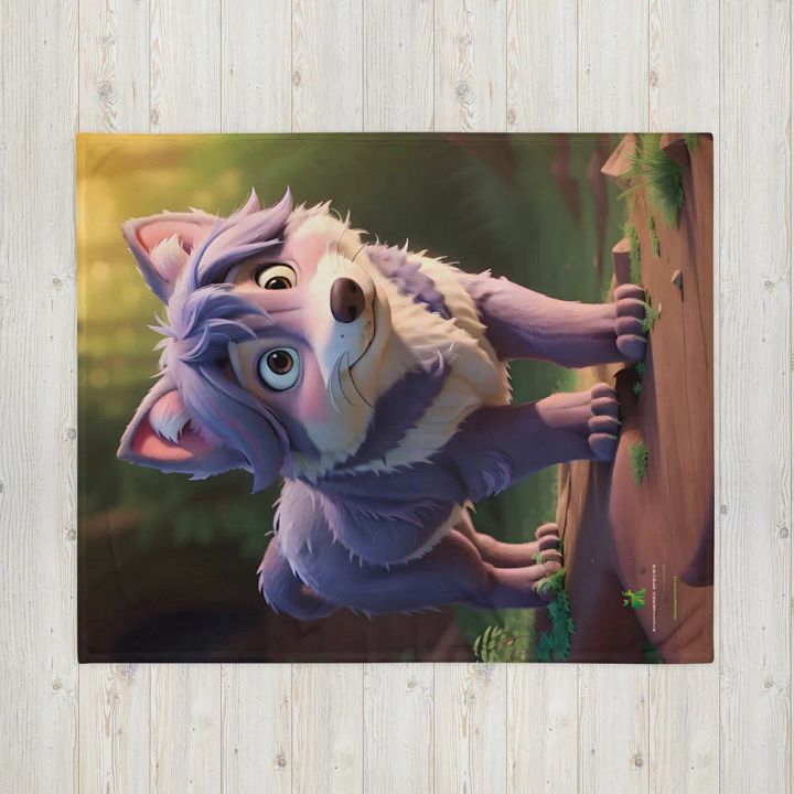 Endangered Species - Mexico - Mexican Wolf Throw Blanket product image (2)