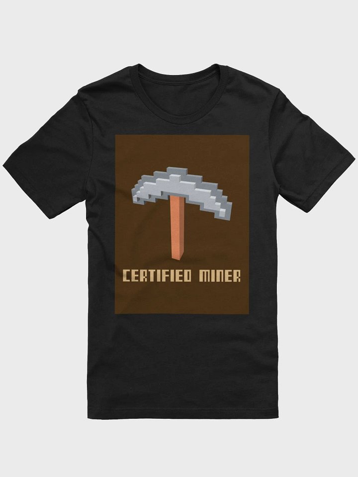Certified Miner TShirt product image (1)