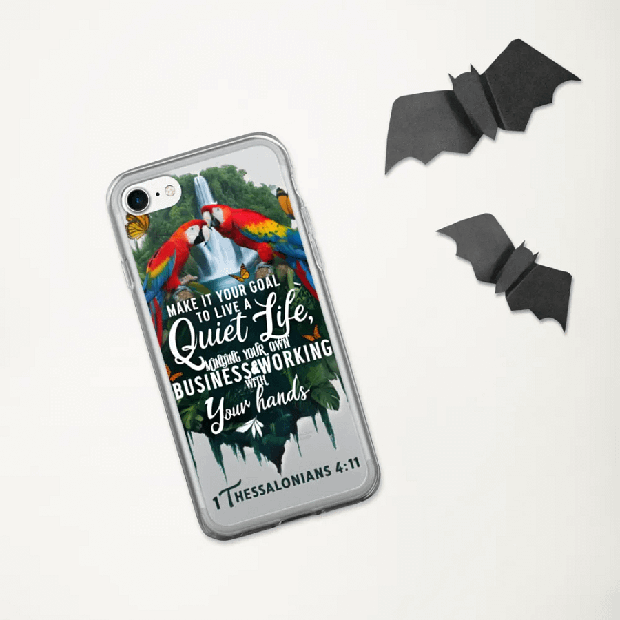 Live a Quiet Life iPhone Case product image (7)