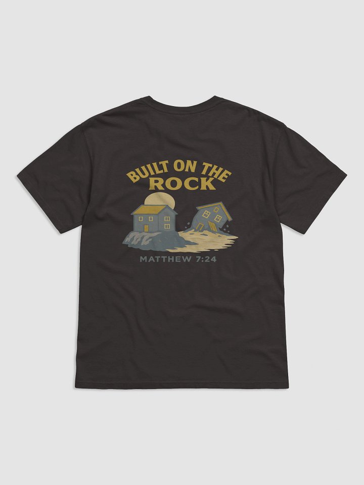 Built on the Rock – Matthew 7:24 Scripture Illustration product image (1)