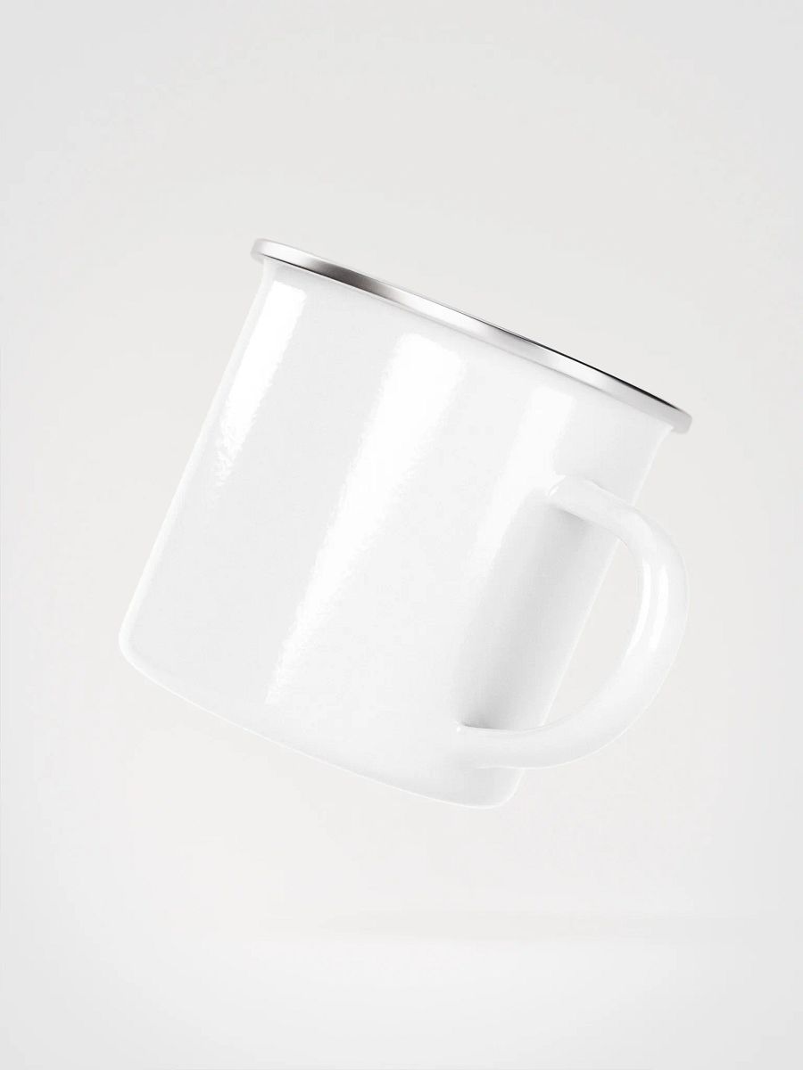 Feline Floral Enamel Mug product image (4)