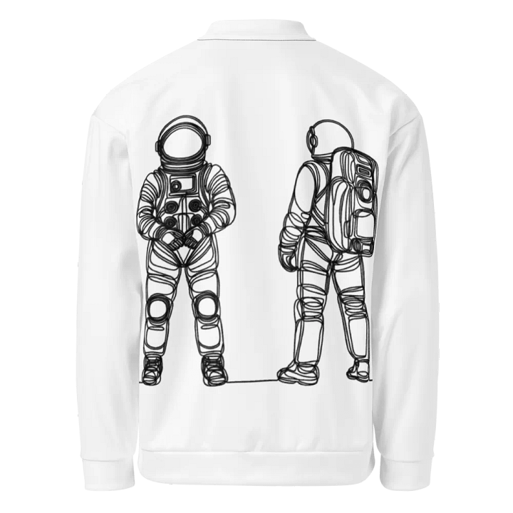 Galactic Explorer LIne Art All-Over Bomber Jacket product image (1)