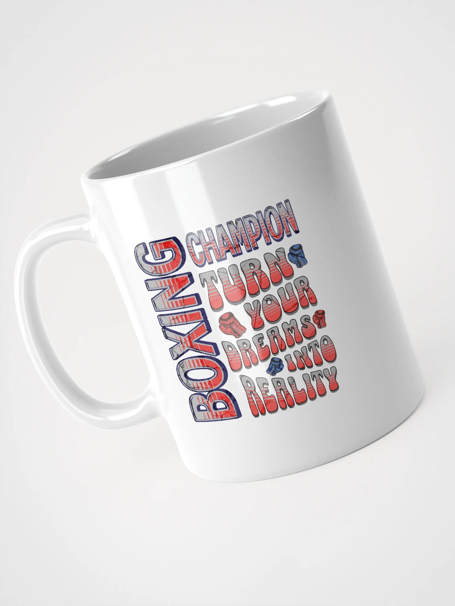 Boxing Champion Turn Your Dreams Into Reality Virtual Mug product image (2)