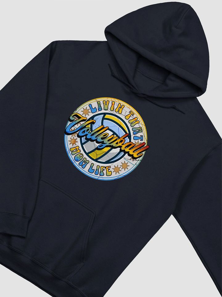 Livin That Mom Life Volleyball Classic Hoodie product image (12)