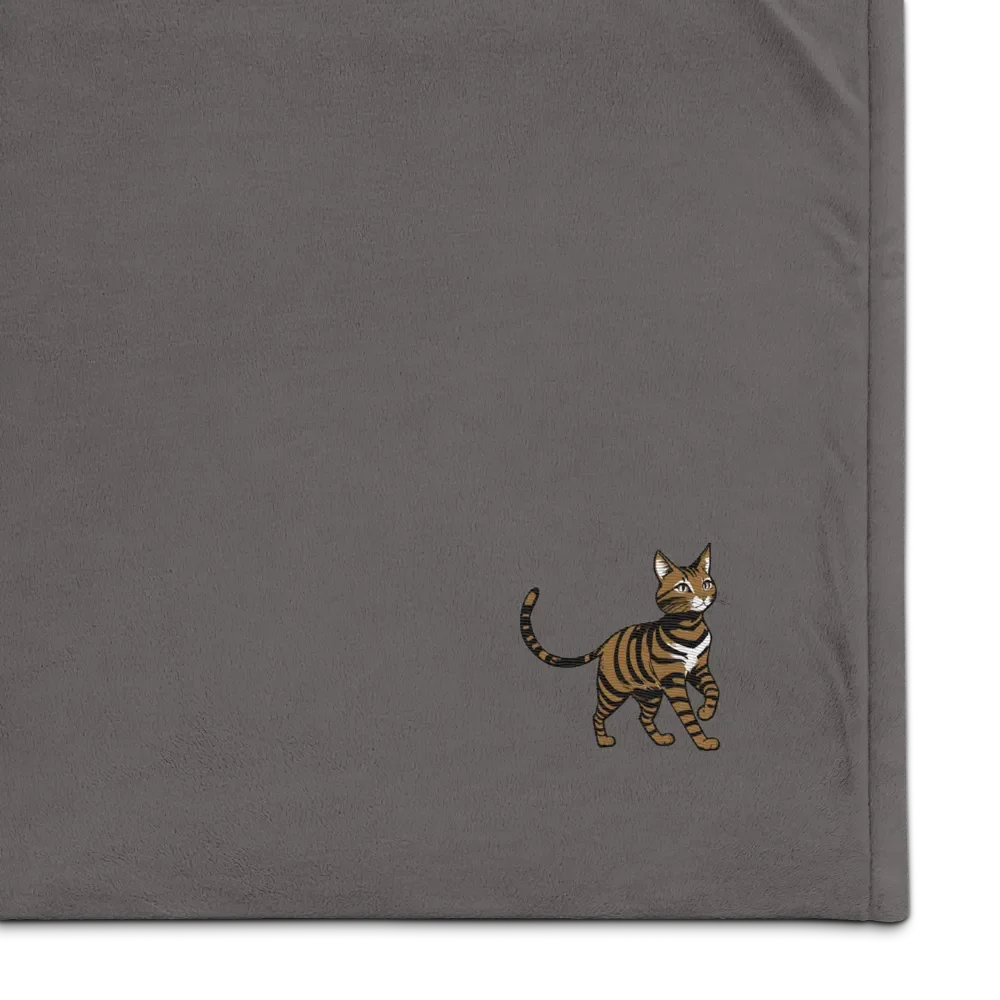 A Cat Named Dior Embroidered Blanket product image (1)