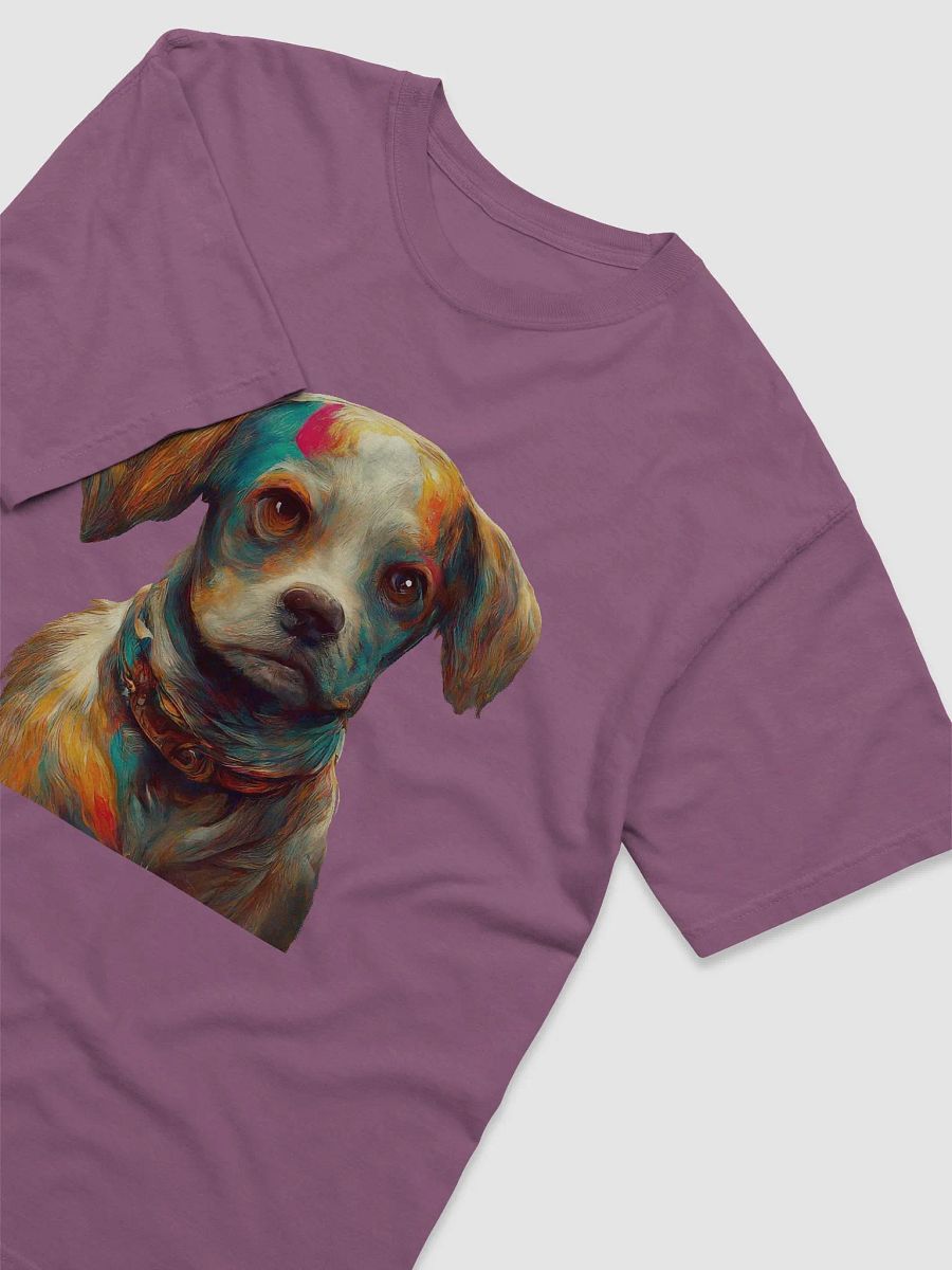 Vibrant Dog Artwork Heavyweight T-Shirt product image (21)