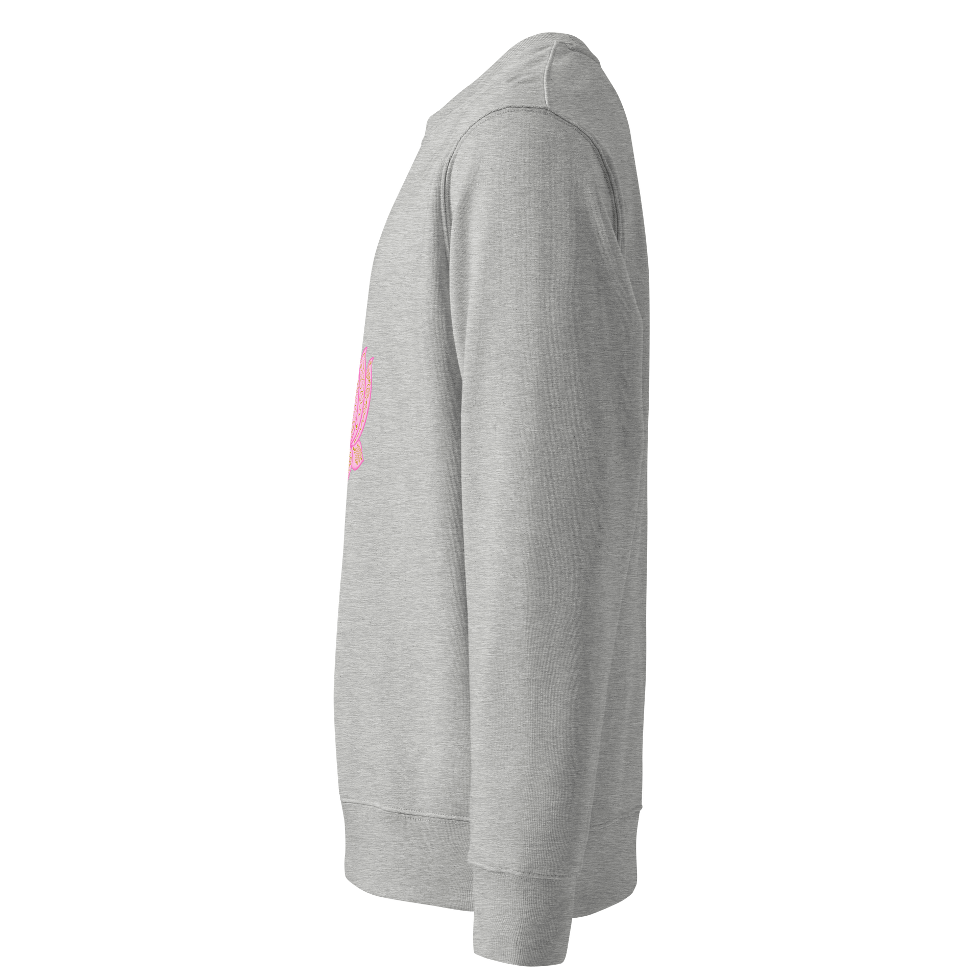 Golden Lotus Organic Sweatshirt product image (3)
