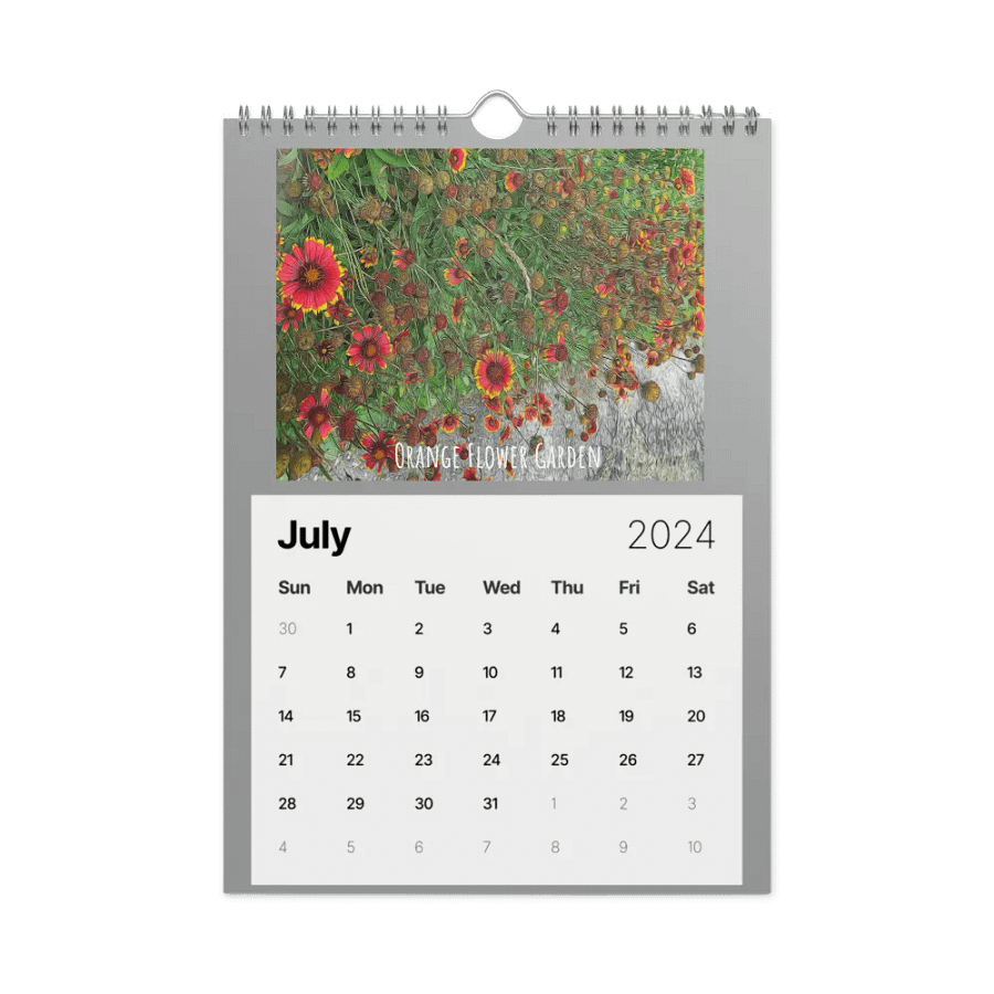 Flower Art 2024 Calendar product image (19)
