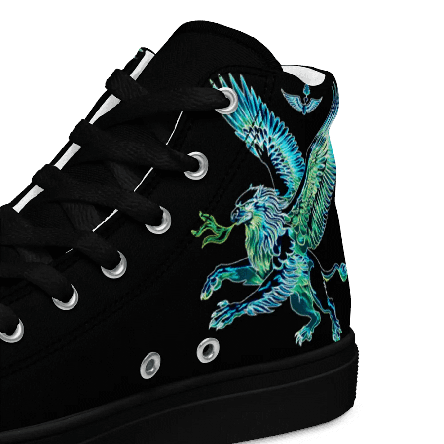Gripen Flying Blue//Griffin/Men's High Top Canvas Shoes by Allcolor product image (1)