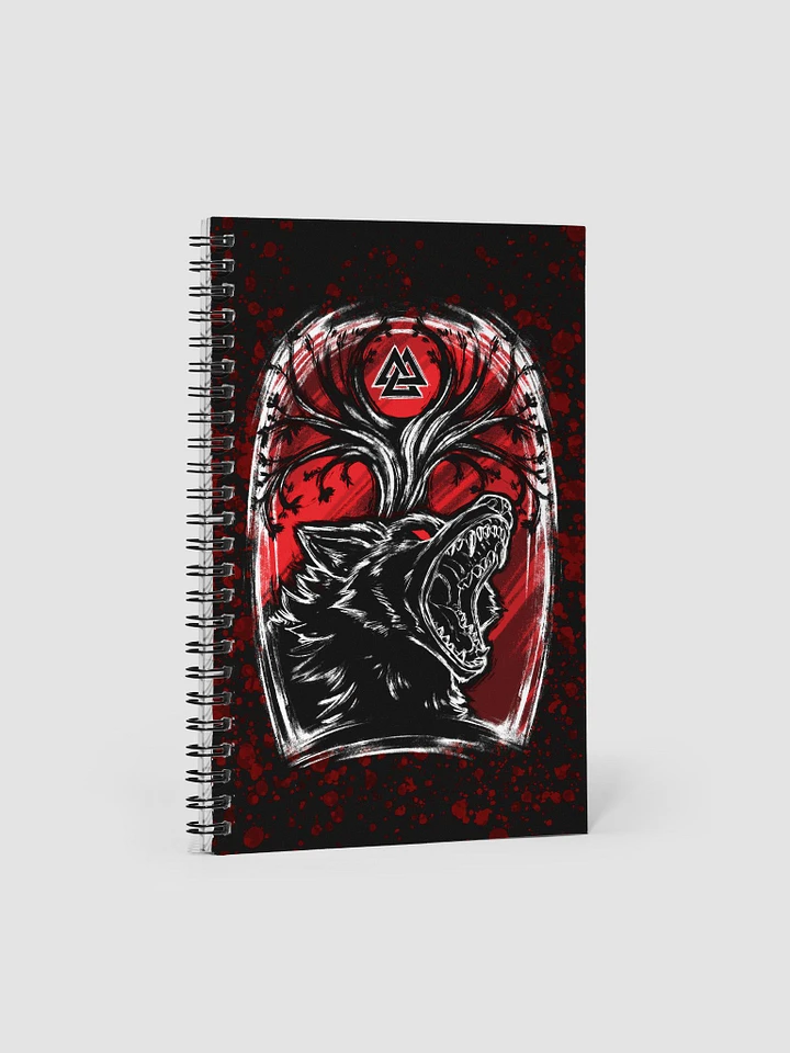 'Shadow of the Yggdrasil' Spiral Notebook product image (1)