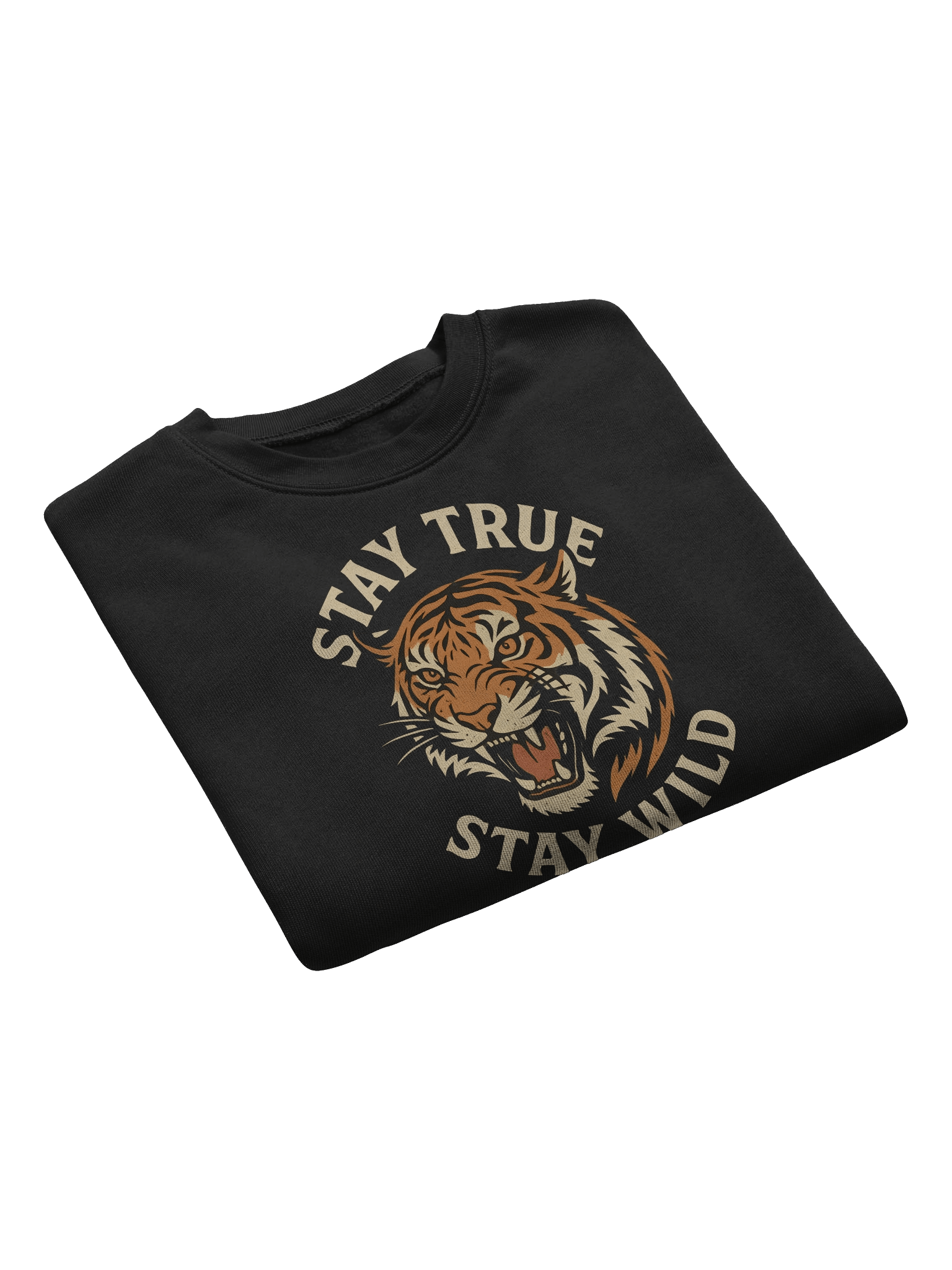 "Stay True, Stay Wild" Crop Sweatshirt product image (7)