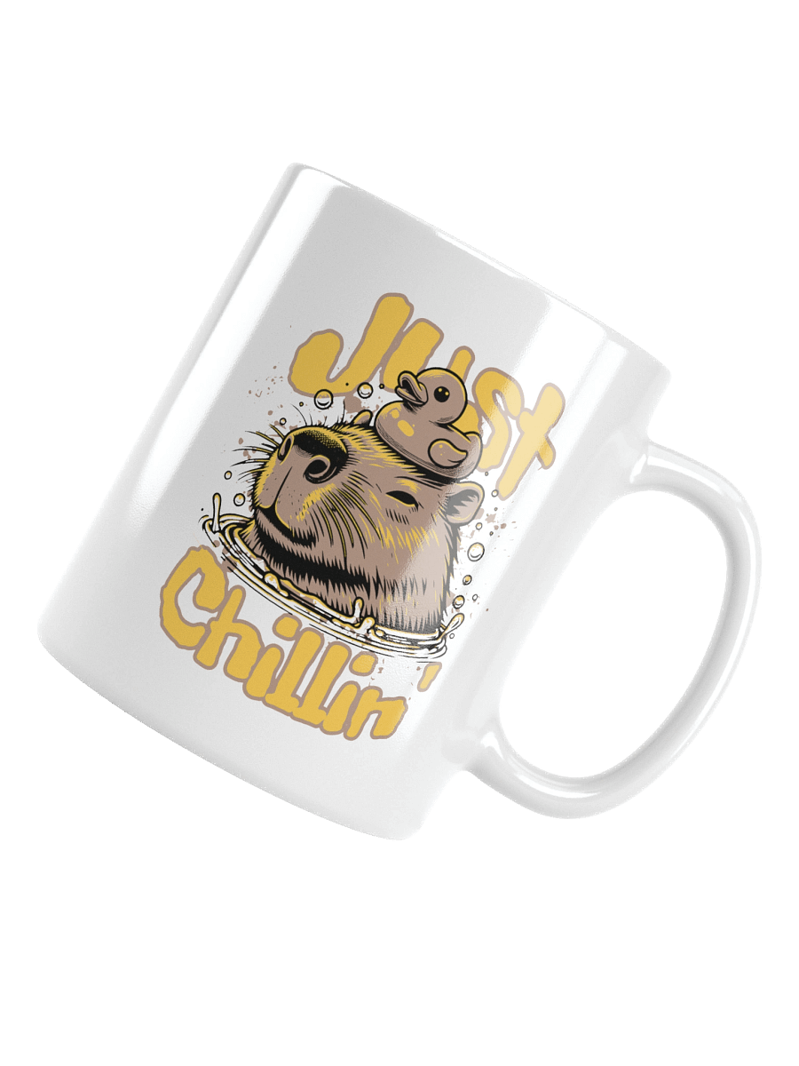 Just Chillin | White Glossy Mug product image (14)
