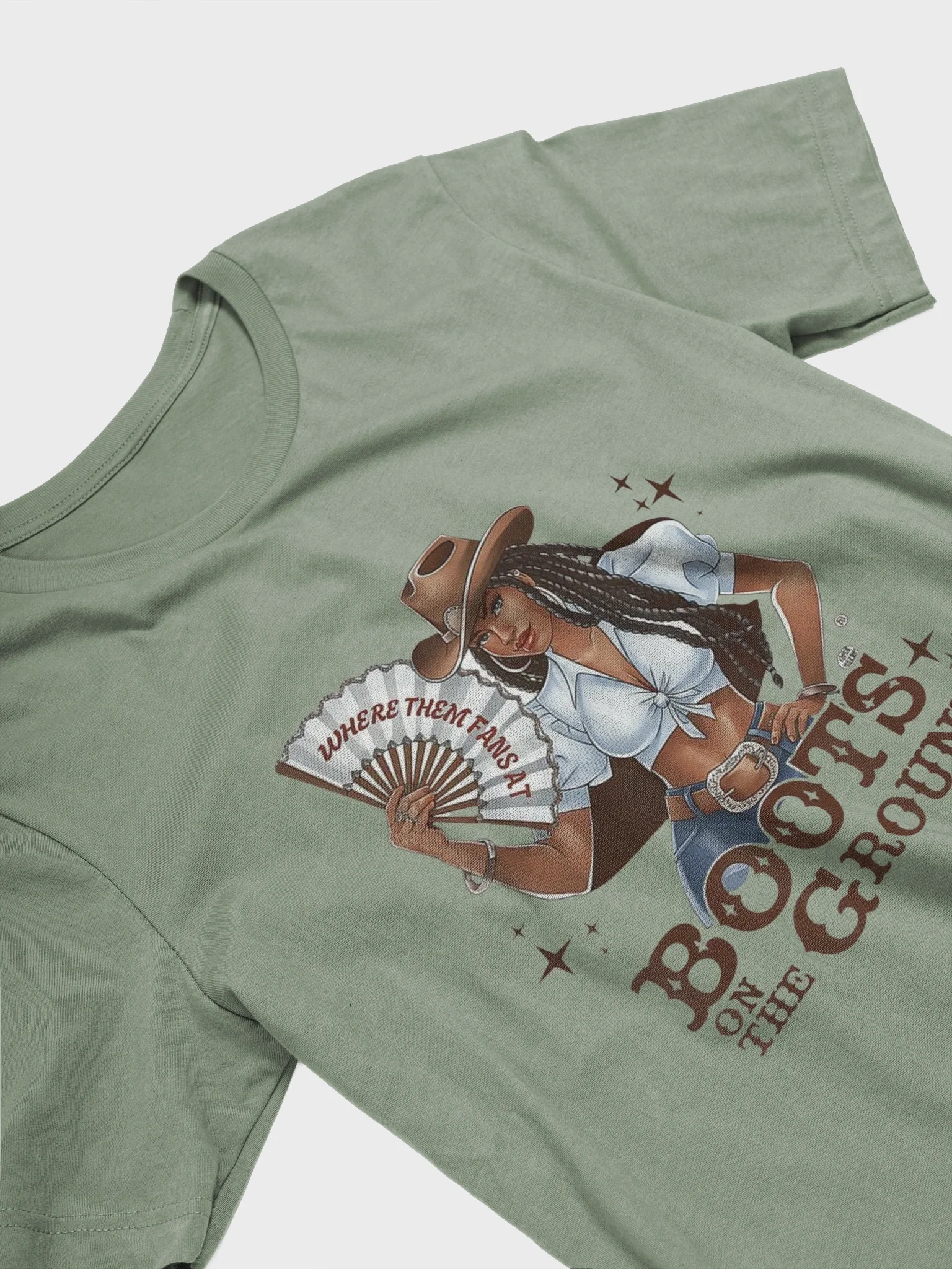 Western Chic Braided T-Shirts product image (66)