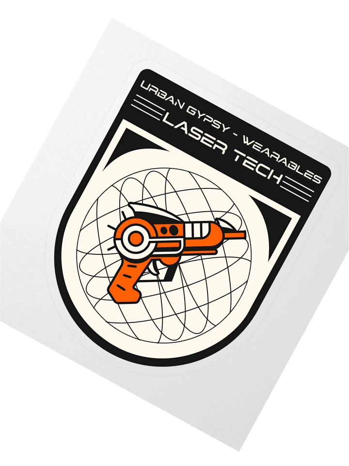 Laser Tech Kiss Cut Sticker product image (2)