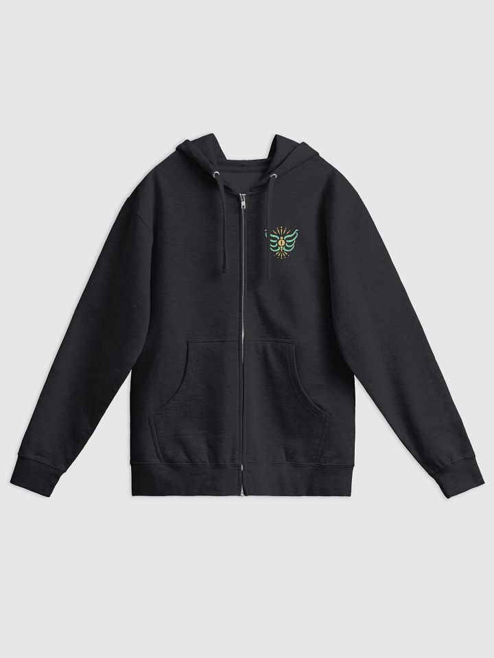 Biblically Accurate Possum Zip Up Hoodie product image (2)
