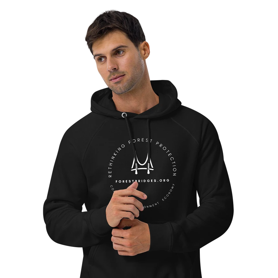 Forest Bridges Fall Colors Hoodies with Grayscale Emblem on Front product image (3)