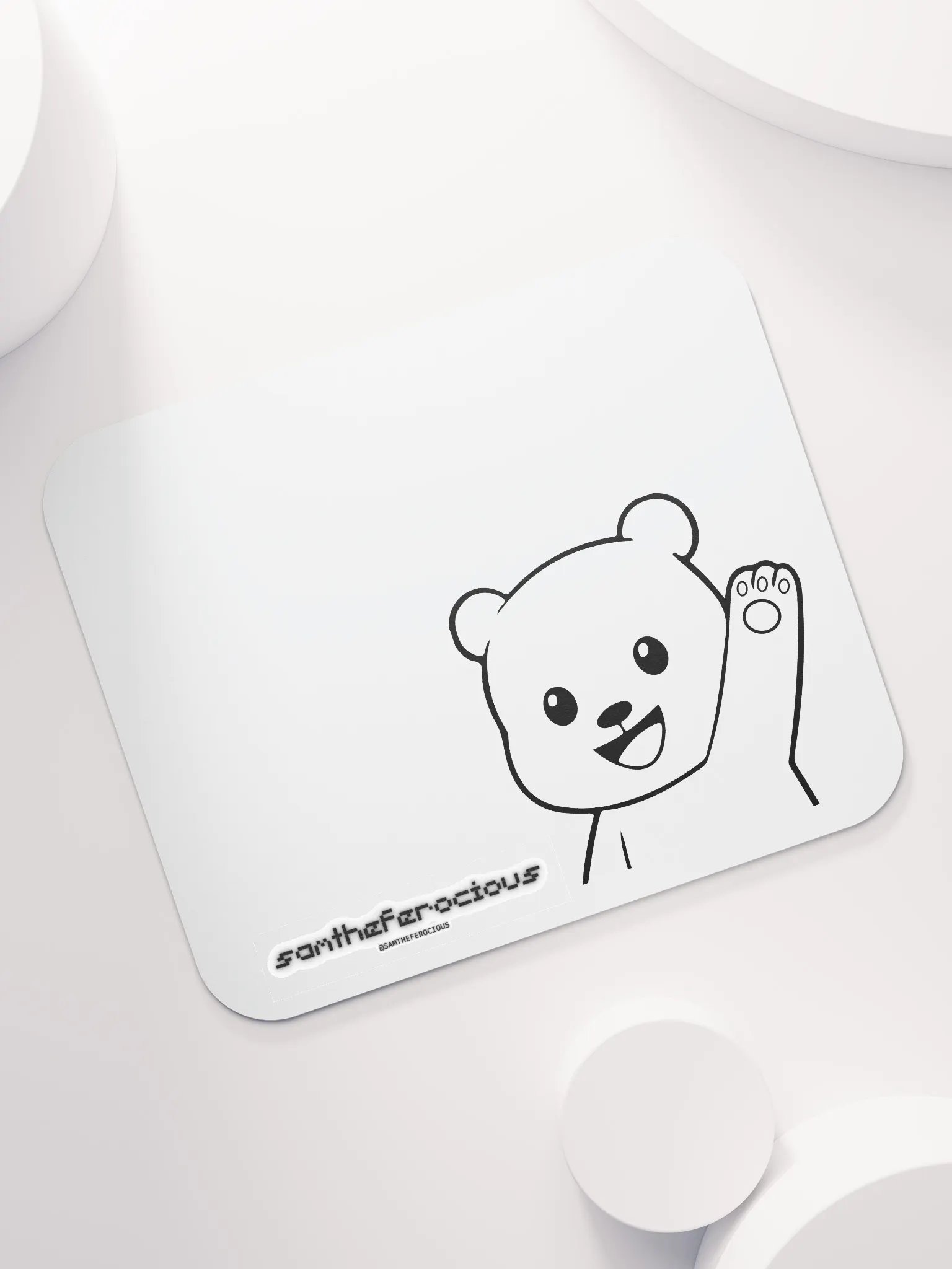 Ferocious Mouse Pad Simple product image (7)