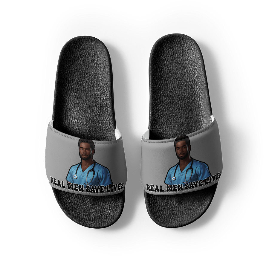 Real Men Save Lives Nurse Slides product image (5)
