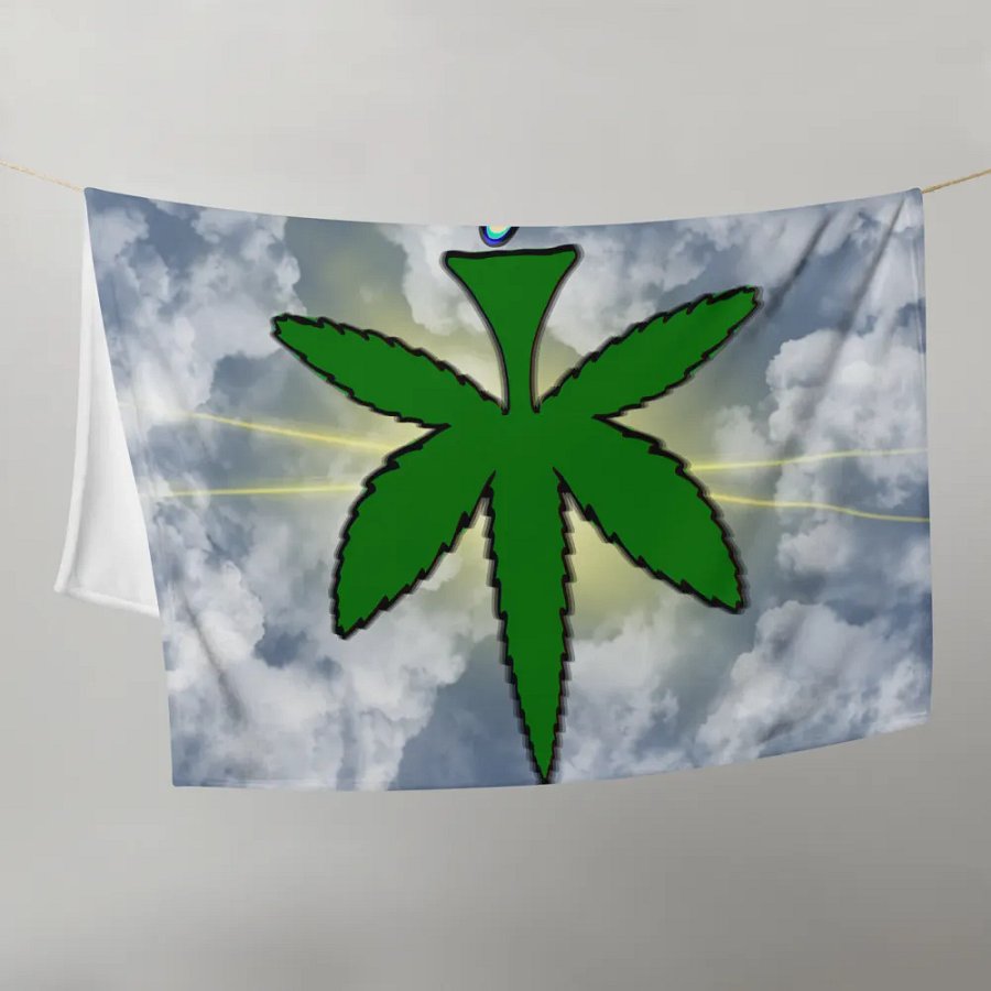 Holy Bud Throw Blanket product image (21)