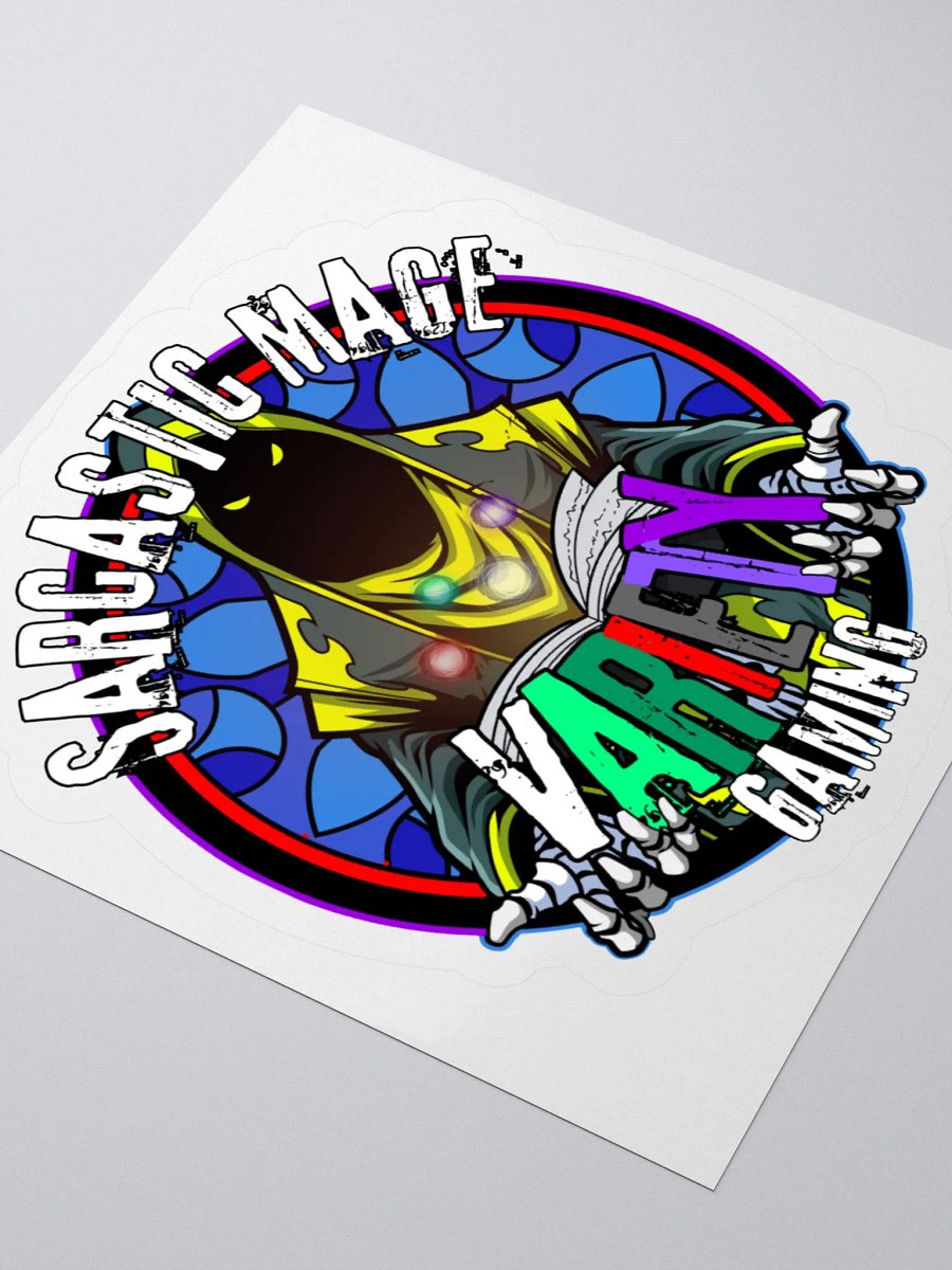 Sarcastic Mage Variety Gaming Stickers product image (7)