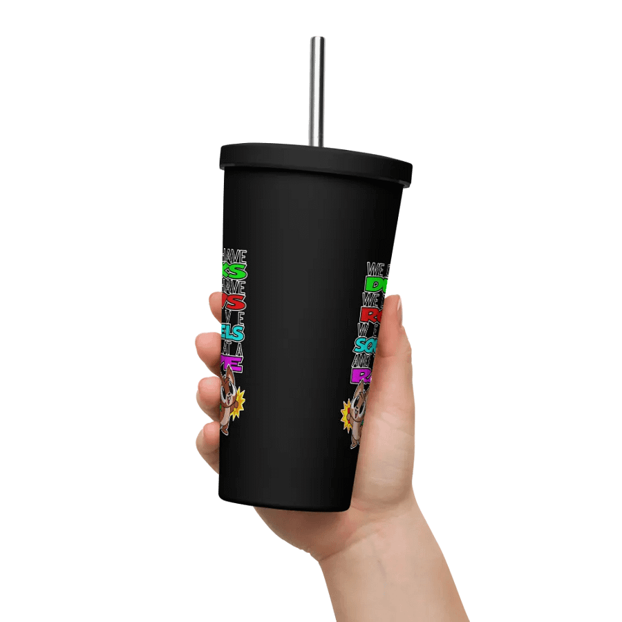 We Don't Have Ducks Tumbler with Straw product image (11)