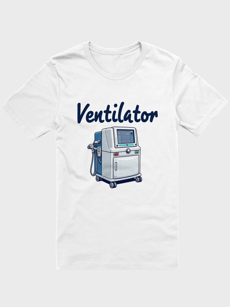 Breathe Easy Medical Ventilator Cartoon T-Shirt product image (5)