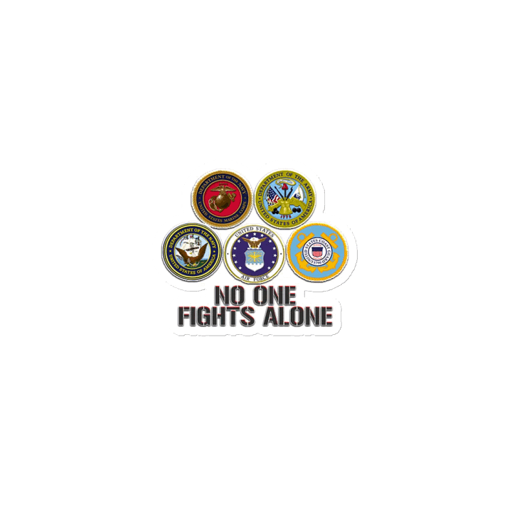 No One Fights Alone - Magnet product image (1)