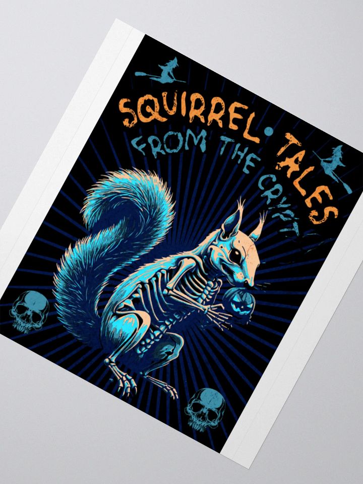 Squirrel Tales from the Crypt Kiss Cut Stickers product image (6)