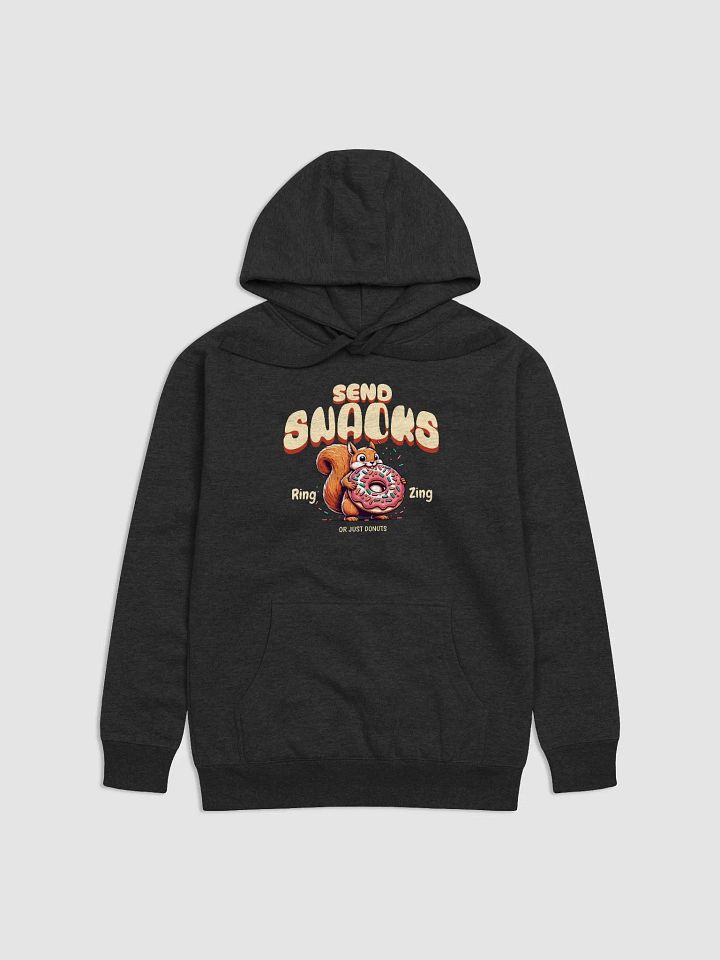 Whimsical Squirrel 'Send Snacks' Hoodie product image (4)