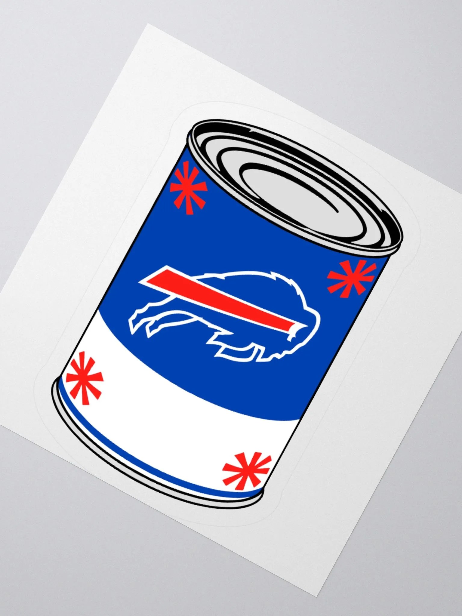 Buffalo Bills Soup Sticker - New York NFL Football product image (3)