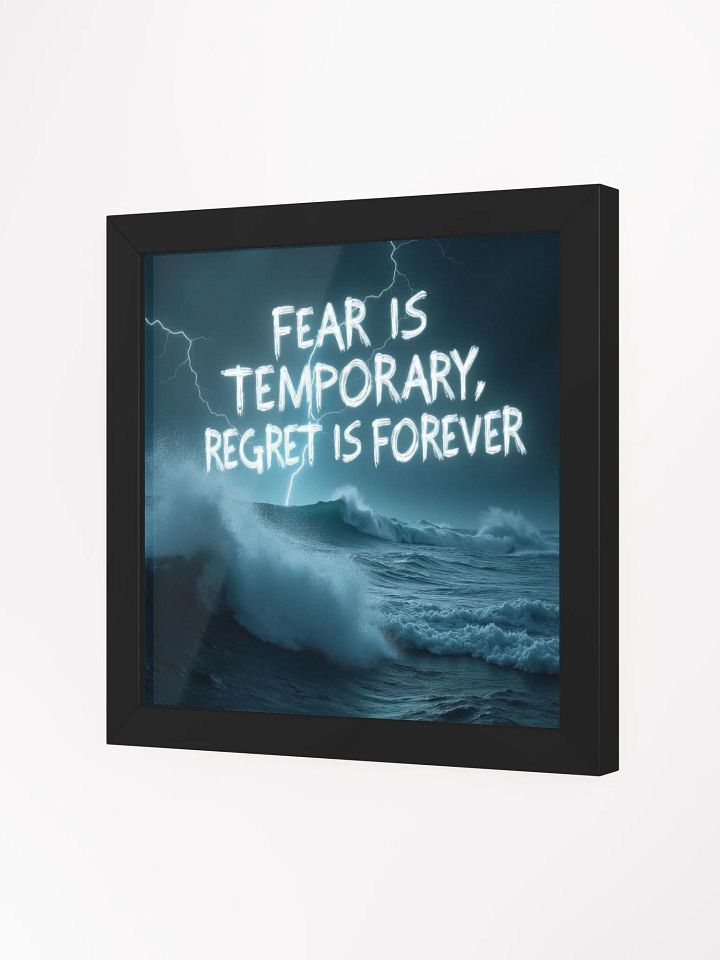 Eternal Courage Matte Ocean Wave Poster product image (19)