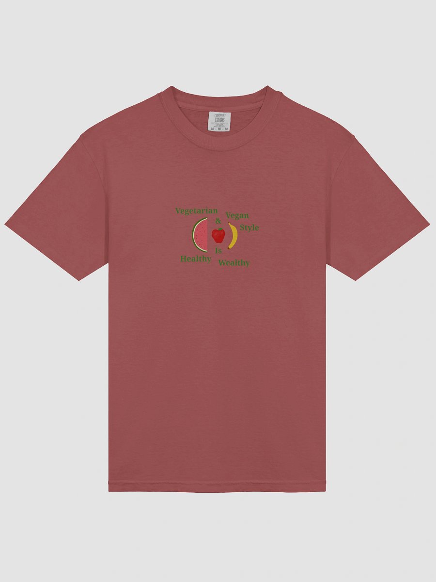 Healthy Wealthy Vegetarian Tee product image (3)