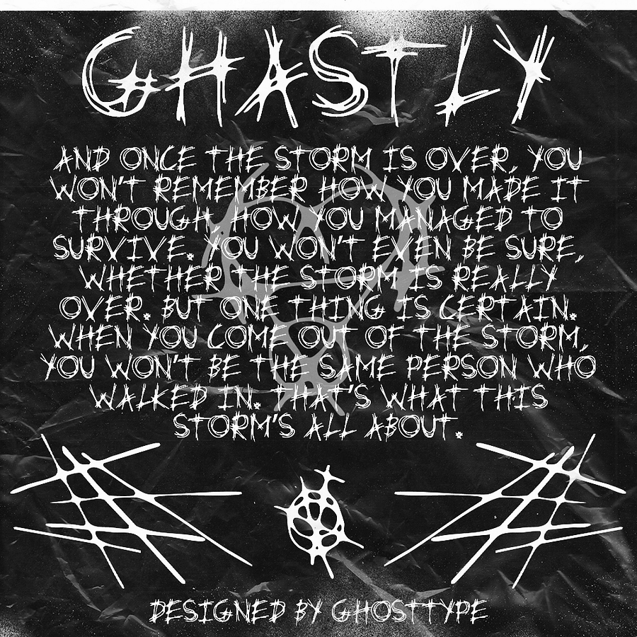 Ghastly - Font Only product image (3)