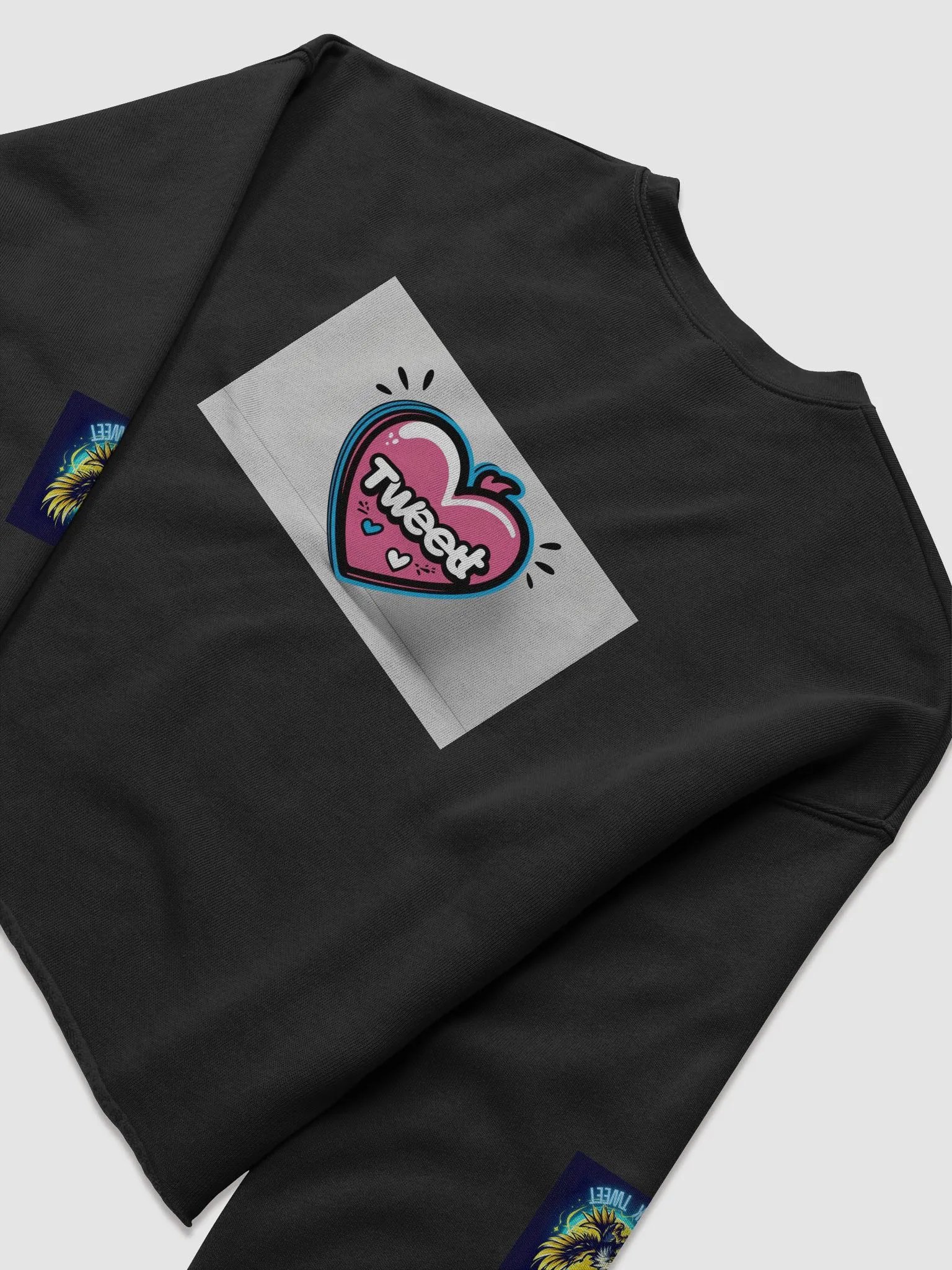 Toxik Tweet Eagle Spirit Women's Crop Sweatshirt product image (6)