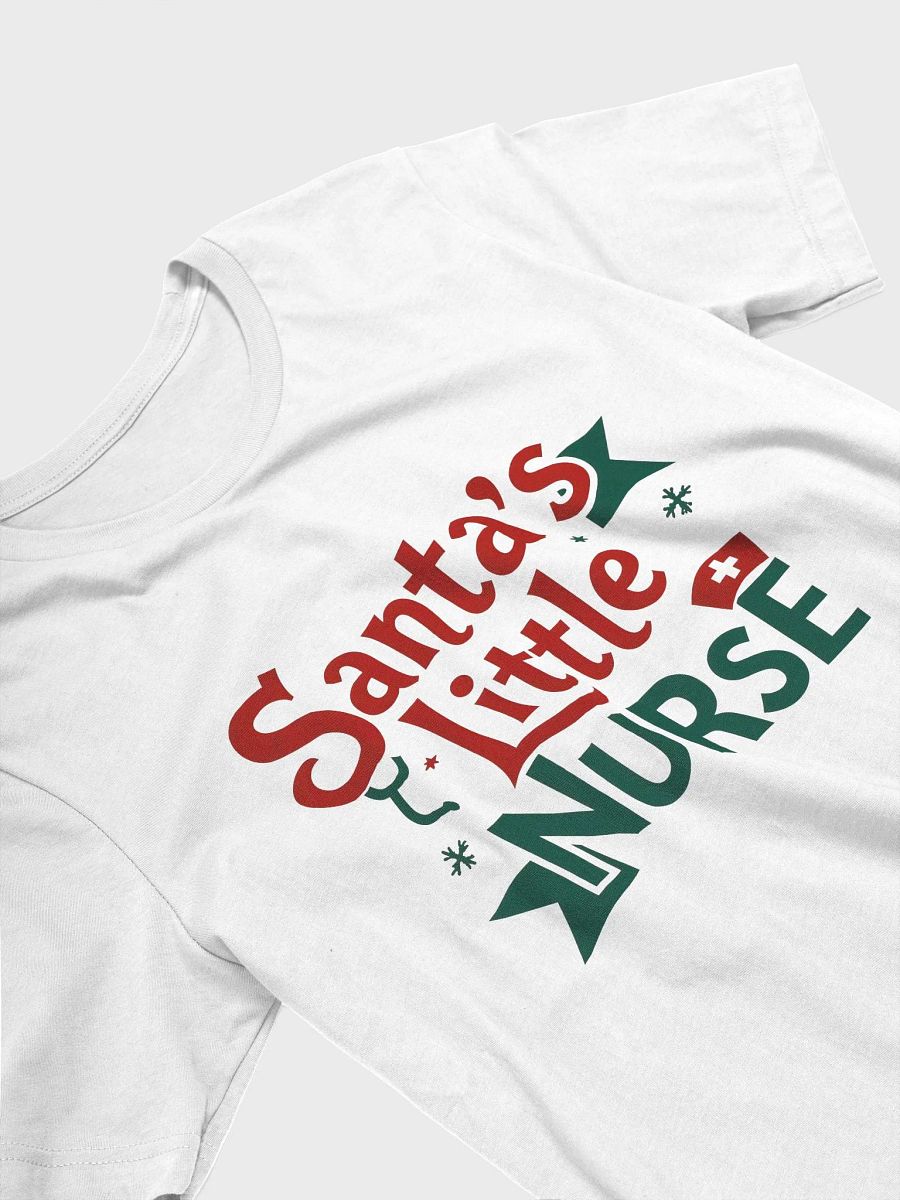 Santa's Little Nurse Festive T-Shirt product image (26)