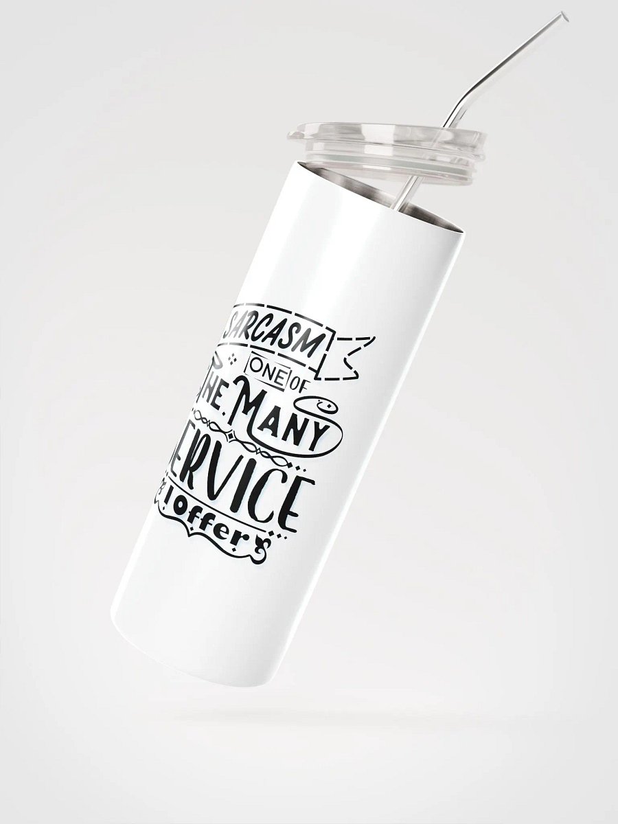Sarcastic Service Stainless Steel Tumbler product image (1)