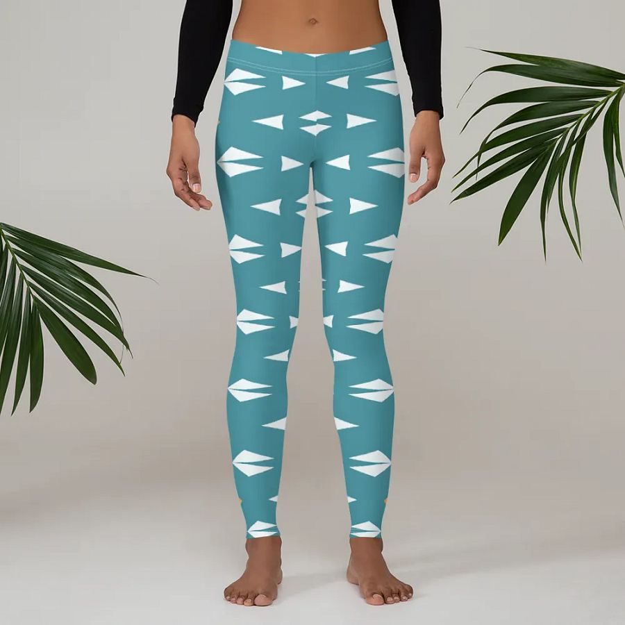 Symmetric Fusion All-Over Print Leggings product image (3)