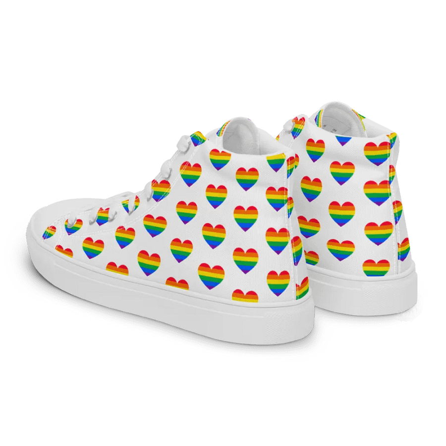 Rainbow Heart High Tops product image (5)