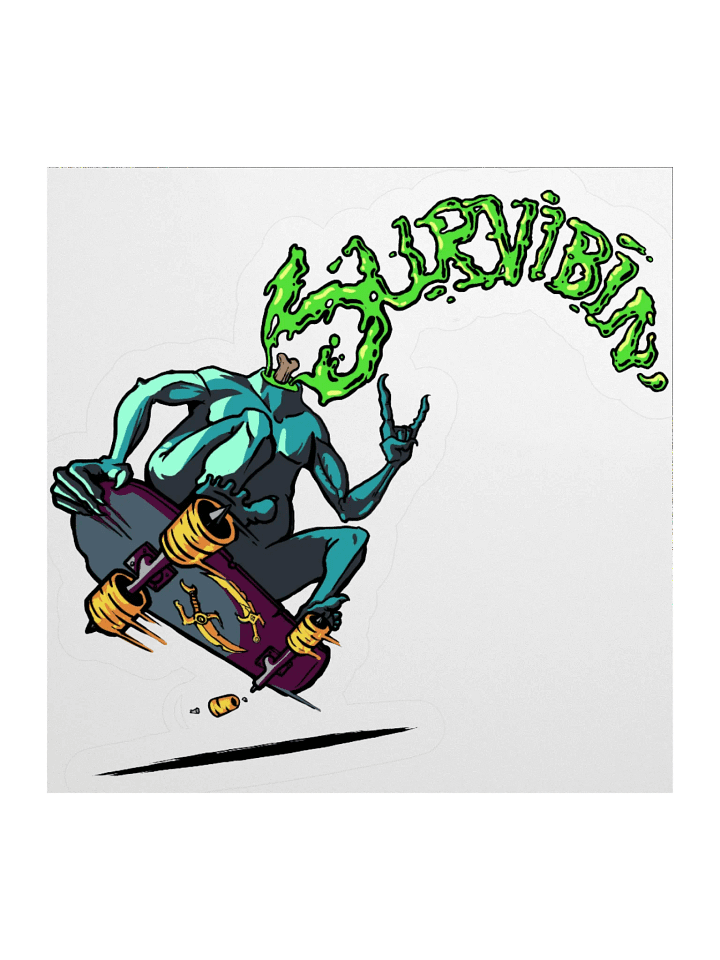 Survibin' Sticker product image (1)