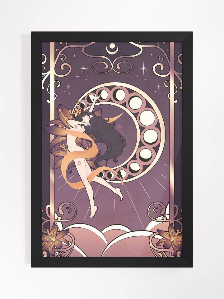 The Moon (12x18, framed) product image (1)