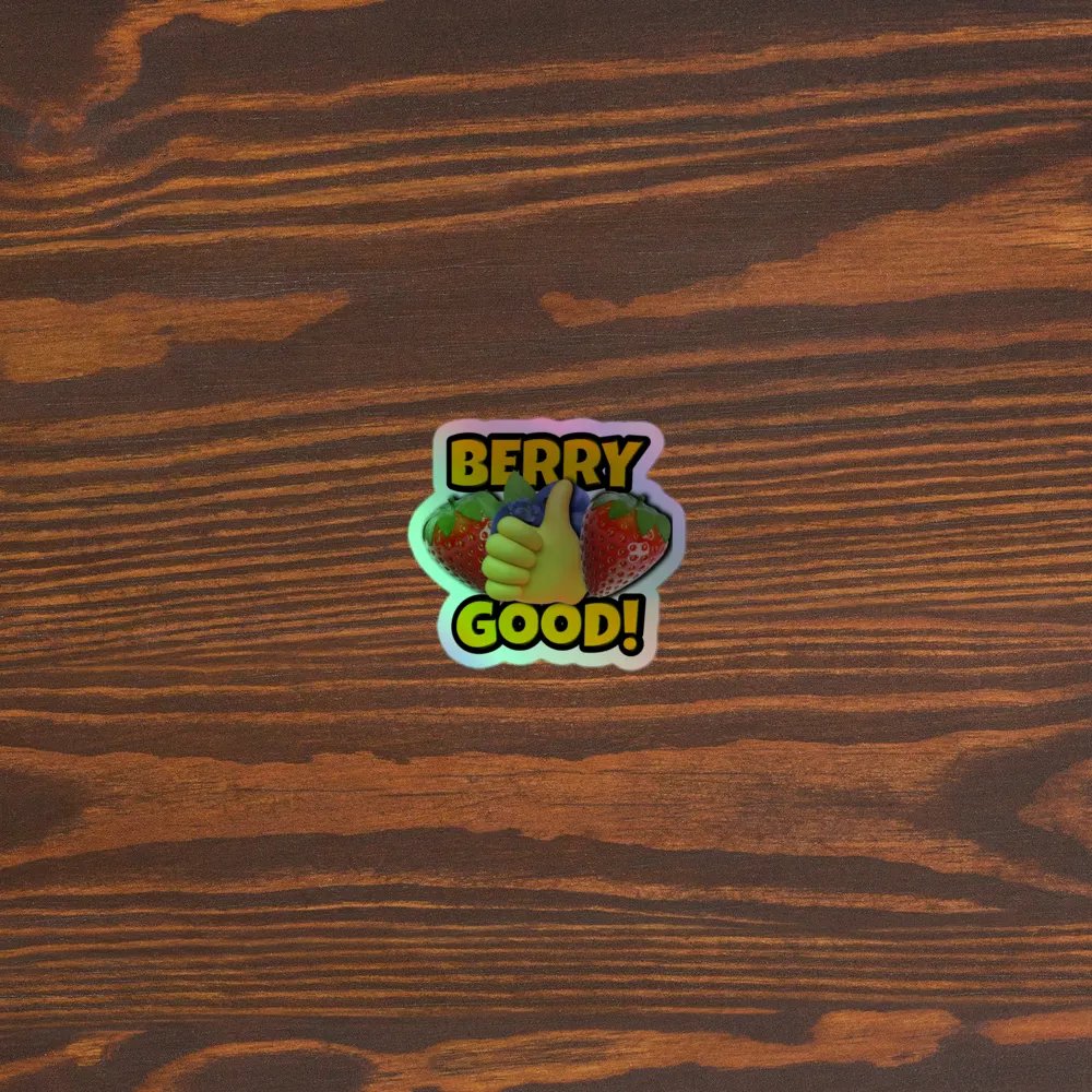 Berry Good Holographic Sticker product image (5)