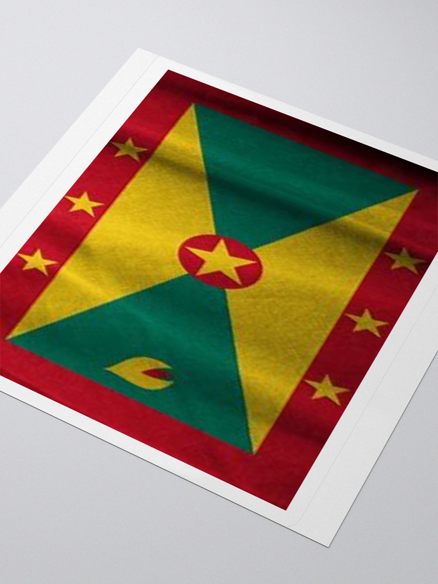 Grenada Flag Sticker | Nutmeg Design | Durable Vinyl | 3 Sizes product image (8)